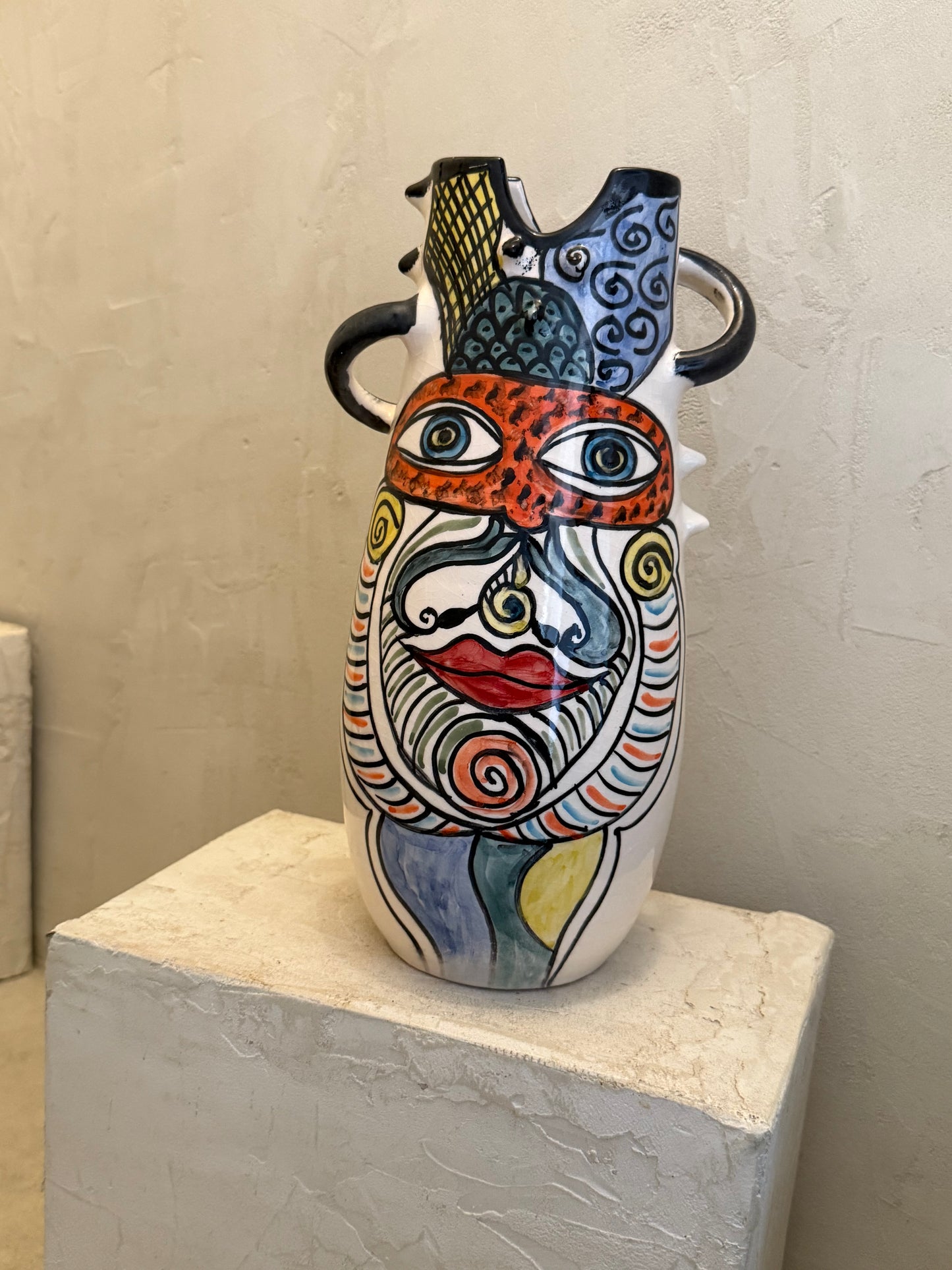 Vase Berbère Pop Art « Expression »